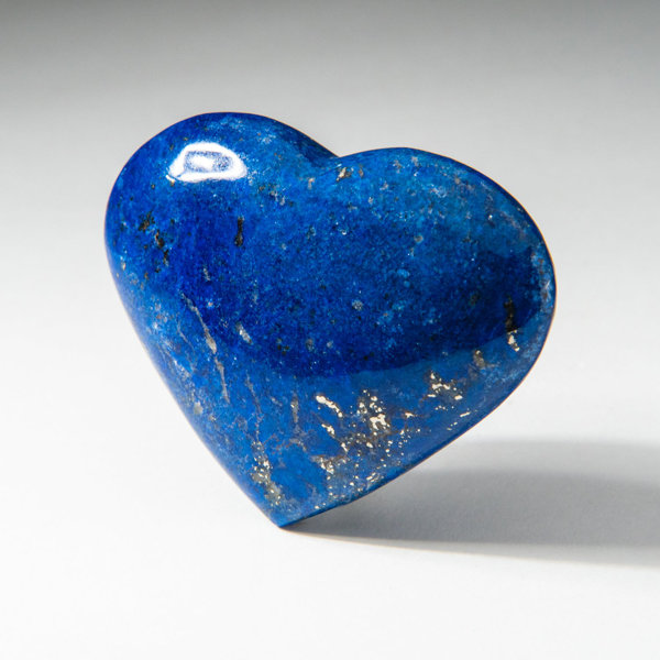 Astro Gallery Of Gems Polished Lapis Lazuli Heart From Afghanistan 0